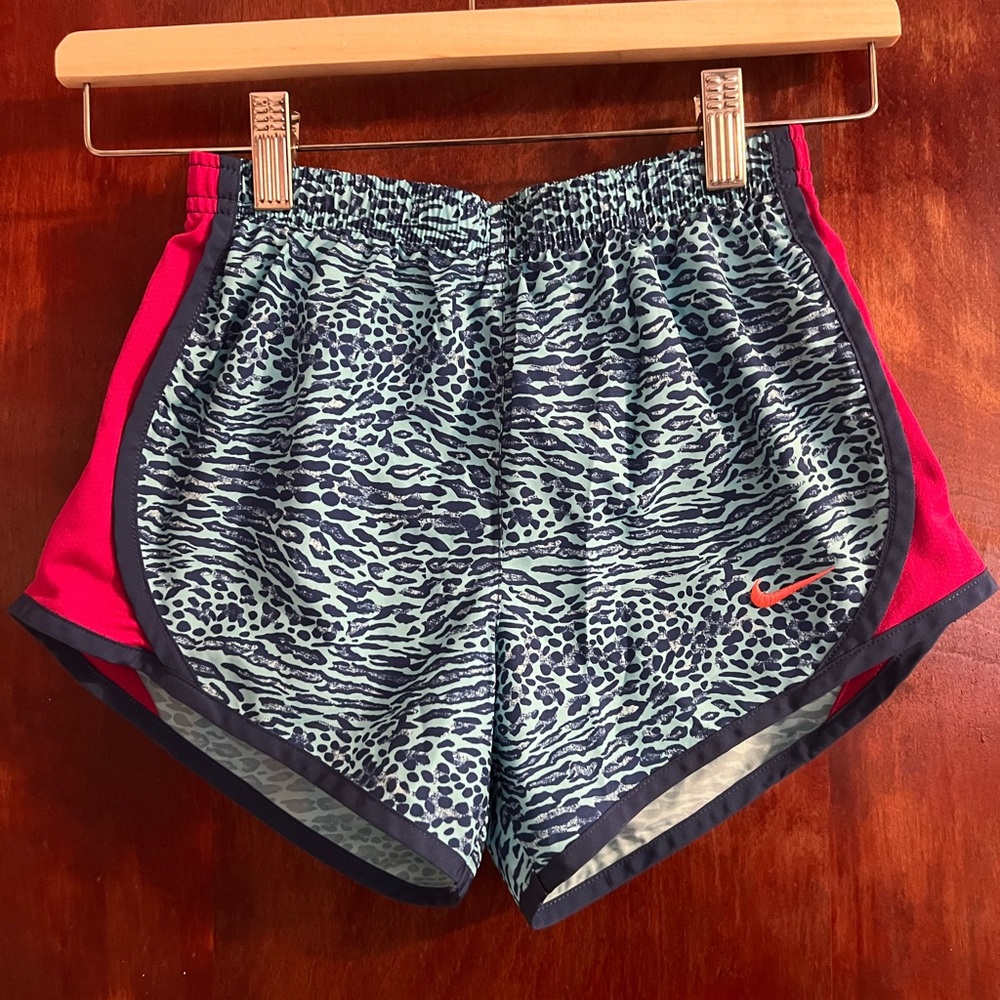 Nike Leopard Print Athletic Shorts